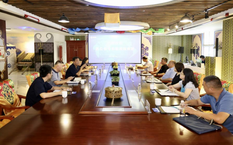 天津市文化和旅游局二级巡视员马庆余一行到尊龙凯时人生就是搏集团调研服务